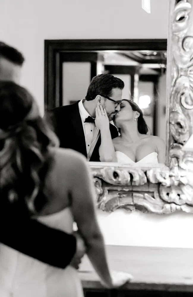 Intimate portrait from a milestone session